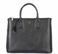 Prada Saffiano Leather BN1802 -black