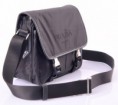 Prada Nylon Messenger bag- black