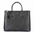 Prada Saffiano Leather BN1802 -black